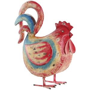 Gallo Metal Rojo Multicolor